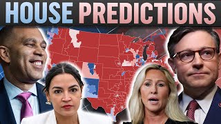 US HOUSE PREDICTIONS  2024 General Election Forecast October 2024 [upl. by Talie]