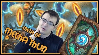 Mechathun meta  Mechathun druid  Rastakhans Rumble  Hearthstone [upl. by Yursa]