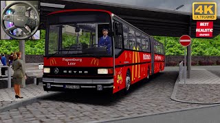 OMSI 2 Setra S200 Addon Realistic Driving Lahnau V4 Moza TSW [upl. by Salokkin]