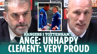 RANGERS 1 SPURS 1 Gers boss INSISTS were getting better and better [upl. by Urina]