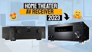 Best Home Theater AV Receiver In 2023  Pioneer Denon Onkyo Marantz amp YAMAHA [upl. by Boswell631]