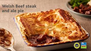 Steak And Ale Pie  EASY pie recipe [upl. by Fanchie]