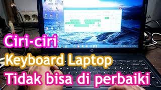 Cara memperbaiki keyboard laptop HP 1000 [upl. by Cahn489]