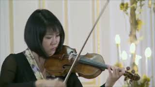 Tianwa Yang performs JS Bach’s Violin Partita No 2 – I Allemande Live in St Petersburg [upl. by Boarer]