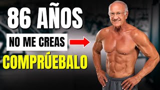 Como Ganar MASA MUSCULAR después de los 50 AÑOS 😱 De forma NATURAL [upl. by Anaylil381]