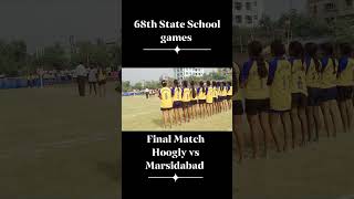 68 the State school game final match Hooghly versus Murshidabad khokho Asansol maithon [upl. by Enyt]