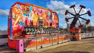 Stevenage Fun Fair Vlog  The Big One Luna Park 12th March 2022 [upl. by Elfreda]