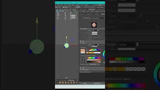 How to Create Emissive Material in Arnold Maya 2024 shorts maya2024 arnoldrender [upl. by Nakah]