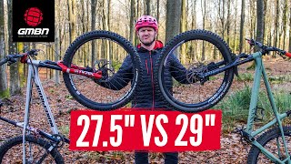 Whats The Best Wheel Size  275quot Vs 29quot MTB Hardtail [upl. by Brandon]