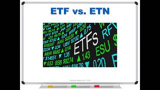 ETF vs ETN [upl. by Boony877]