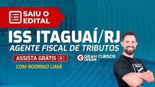 Concurso ISS Itaguaí Agente Fiscal de Tributos  Saiu o Edital [upl. by Naerad]