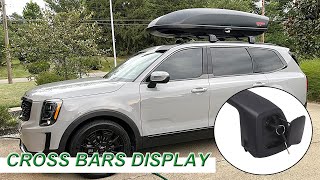 Customized Roof Rack Cross Bars for KIA TELLURIDE [upl. by Asha112]