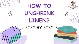 Ways To Unshrink Your Linen Fabric [upl. by Nobe]