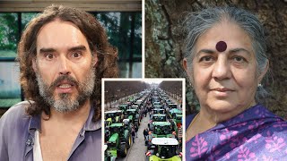 Farmer Protest Media BLACKOUT Why We Arent Seeing It  Vandana Shiva [upl. by Nej]