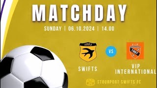 Matchday Stourport swifts Sunday vs ViP International in The FA Sunday Cup [upl. by Narik583]