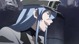 Esdeath vs Susanoo and Najenda Dubbed Part 1  Akame Ga Kill [upl. by Ynottirb]