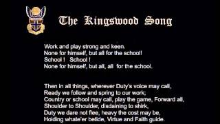 kingswood college school song [upl. by Vanhook]