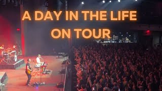 Tour Vlog A Day in the Life As a Guitarist on a National Tour [upl. by Lorri]