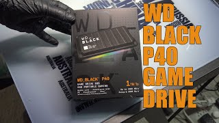 WD BLACK P40 GAME DRIVE SSD  Review and Test [upl. by Aikcin]