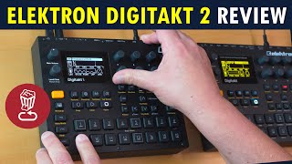 Review DIGITAKT II vs OG Digitakt  Everything new in Digitakt 2  Detailed tutorial [upl. by Wyly]