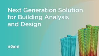 Next Generation Solution for Building Analysis and Design  midas nGen  Structural Analysis [upl. by Meraree103]