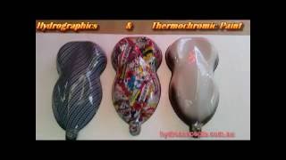 Thermochromic and Hydrographics Paint [upl. by Adnwahsat]