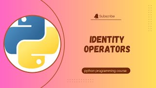 Crack the Code Exploring Identity Operators in Python  Understand Your Objects [upl. by Atirahc]