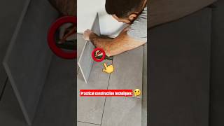 🤔With this method you can cut your ceramics EASILY construction tips technique shorts [upl. by Euqinoj]