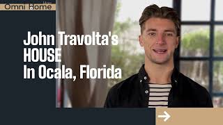 John Travoltas quotPilot Housequot in Ocala Florida Exclusive Tour  Omni Home Ideas [upl. by Alexei841]