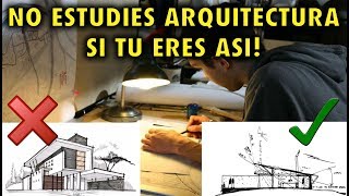 ¡NO estudies ARQUITECTURA si eres así [upl. by Seabrooke]