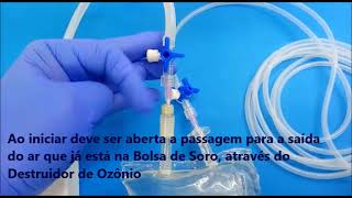 Kit Ozonizador de Soro Para Curativo [upl. by Eilatam]