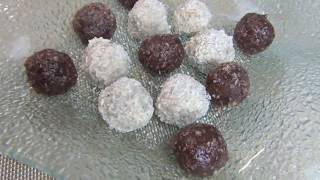 Raffaello und Rocher einfaches Rezept vegan [upl. by Naes334]