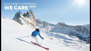 Dolomiti Superski  We Care About You EN [upl. by Franky]