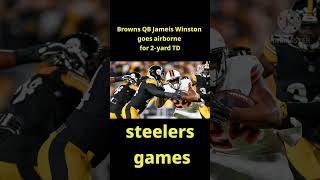 steelers vs cleveland browns match player stats [upl. by Puto]