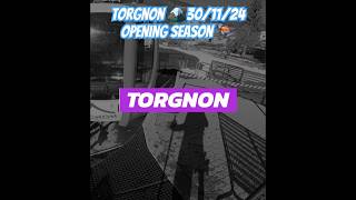 ⛷️Torgnon Opening Season ⛷️🏔😍 sci snow snowfall winter valledaosta cervinia lovevda [upl. by Kale830]