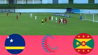 🔴 LIVE Curaçao vs Grenada CONCACAF Nations League 2024  Match LIVE Now [upl. by Htebazie]