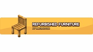 MrCrayfish Refurbished Furniture Mod Release minecraft mod [upl. by Ynot969]