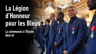 Football la cérémonie de remise de la Légion dhonneur des Bleus best of  LÉquipe 2019 [upl. by Malas]