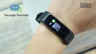 ID115 Plus 096 inch Smart Bracelet  GearBestcom [upl. by Euqininod360]