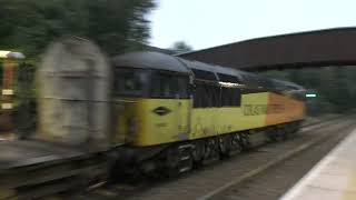 6V54 0603 Chirk Kronospan Colas Rail to Baglan Bay Colas Class56105 21092024 [upl. by Neirrad]