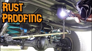 Rust Proofing amp Chassis Bracing 80 Series Landcruiser [upl. by Parthena302]