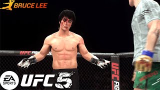 UFC 5  Bruce Lee VS Brandon Moreno  PS5 [upl. by Lorusso]