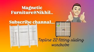 magneticfurniturenikhil slidingwardrobe [upl. by Llehsyt]