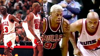 Rodman quotAnnoying the Opponentsquot FUNNY MOMENTS [upl. by Velick]