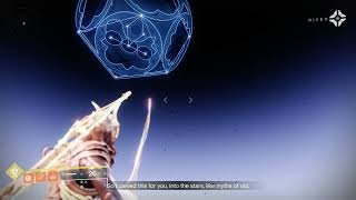 Destiny 2 Season of Wish Constellation Lock Reveal Hidden Message [upl. by Inirt]