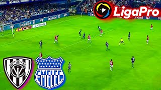 Independiente del Valle vs Emelec Liga Pro Ecuador 2024 EN VIVO [upl. by Patnode418]