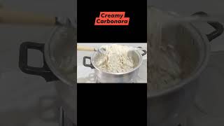 carbonarapasta cooking shortvideo subscribe [upl. by Enyale]