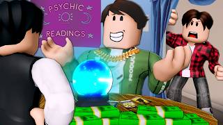 SPOILED Brother PRETENDED To Be PSYCHIC A Roblox Movie [upl. by Yro]