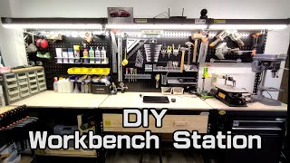 【工作室 Workshop】DIY角鋼工作站  工作室改造  DIY Workbench Station [upl. by Jaunita]