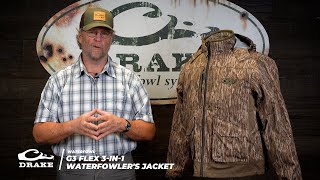 DW6140  G3 Flex 3in1 Waterfowlers Jacket [upl. by Lramaj696]